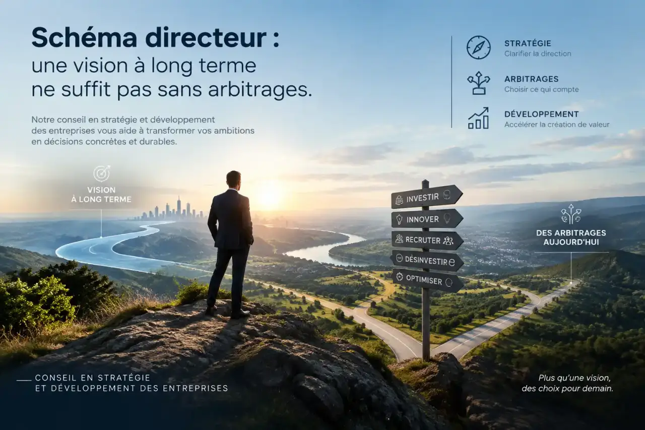 Schéma directeur : une vision à long terme ne suffit pas sans arbitrages