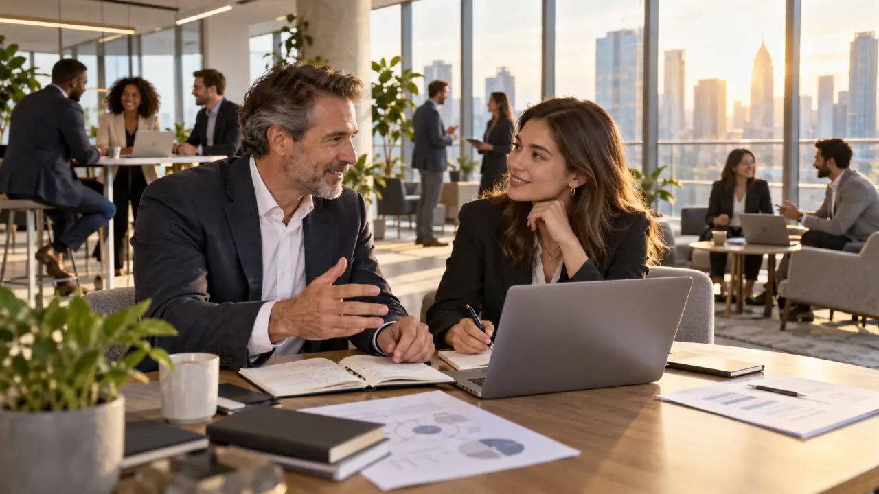Le mentorat en entreprise fidélise les talents grâce à un binôme hors hiérarchie